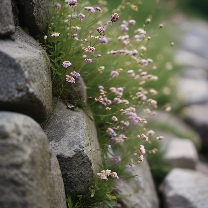 道ばたの草花